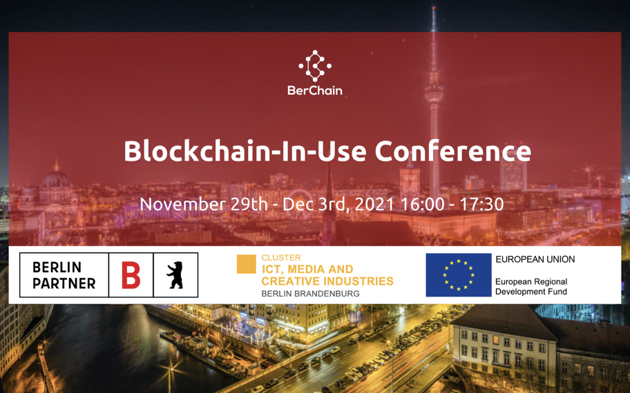 Titelbild Blockchain-in-use Conference